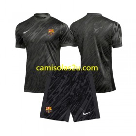 Camisolas de futebol FC Barcelona Guarda Redes Criança Equipamento 3ª 2024/25 Manga Curta